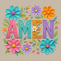 Amen T10-004 - Heavy Blend Crewneck Sweatshirt Design