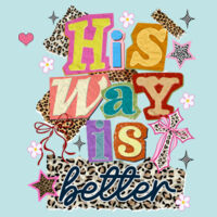 His Way T10-003 - Adult Cooling Performance Short Sleeve Tee Design