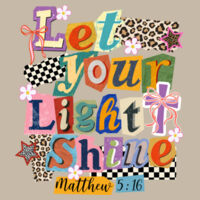 Let Your Light Shine T10-005 - Adult Softstyle ® T Shirt Design
