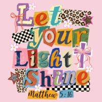 Let Your Light Shine T10-005 - Heavy Blend Crewneck Sweatshirt Design