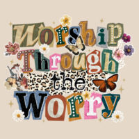 Worship Through the Worry-T10-008 - Youth Heavy Cotton 100% Cotton T Shirt Design