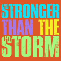 Stronger Than The Storm- T10-010 - Adult Cooling Performance Long Sleeve Tee Design