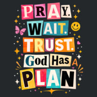 Pray Wait T10-060 - Adult Softstyle ® T Shirt Design