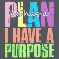 He has a plan-T10-011 - Adult Softstyle ® T Shirt Design