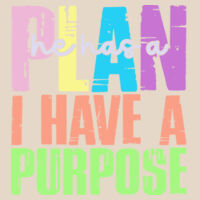 He has a plan-T10-011 - Youth Heavy Cotton 100% Cotton T Shirt Design