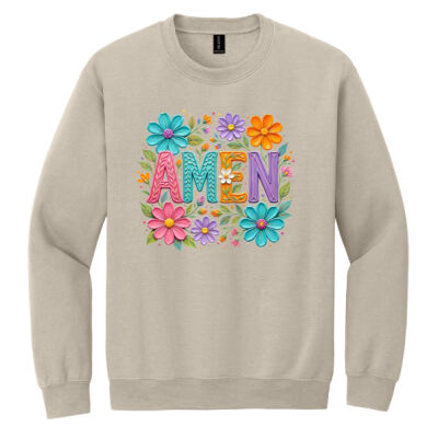 Amen T10-004 - Heavy Blend Crewneck Sweatshirt Thumbnail