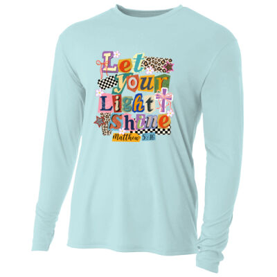 Let Your Light Shine T10-005 - Adult Cooling Performance Long Sleeve Tee Thumbnail