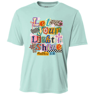 Let Your Light Shine T10-005 - Adult Cooling Performance Short Sleeve Tee Thumbnail