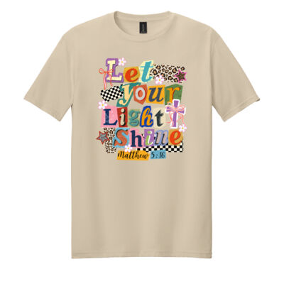Let Your Light Shine T10-005 - Adult Softstyle ® T Shirt Thumbnail