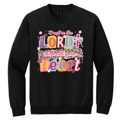 Trust The Lord-T10-006 - Heavy Blend Crewneck Sweatshirt Thumbnail