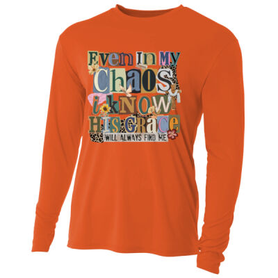 Even in my chaos, T10-009 - Adult Cooling Performance Long Sleeve Tee Thumbnail