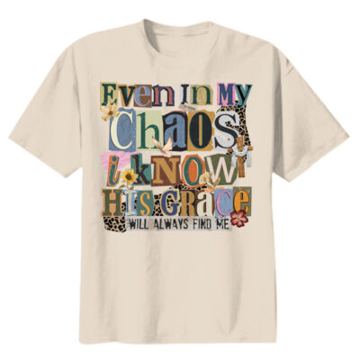 Even in my chaos, T10-009 - Youth Heavy Cotton 100% Cotton T Shirt Thumbnail