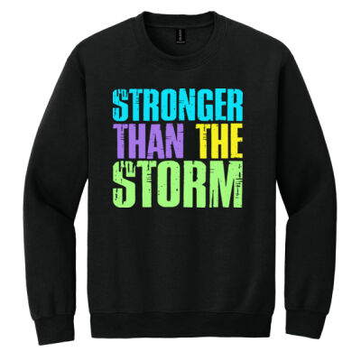 Stronger Than The Storm- T10-010 - Heavy Blend Crewneck Sweatshirt Thumbnail