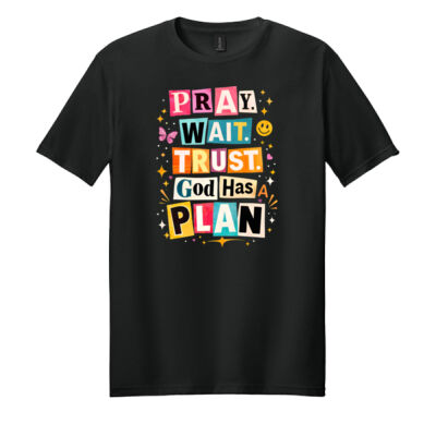 Pray Wait T10-060 - Adult Softstyle ® T Shirt Thumbnail