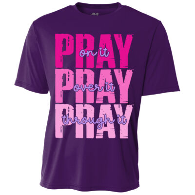 Pray T10-012 - Youth Cooling Performance Short Sleeve Tee Thumbnail