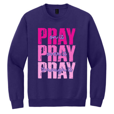 Pray T10-012 - Heavy Blend Crewneck Sweatshirt Thumbnail