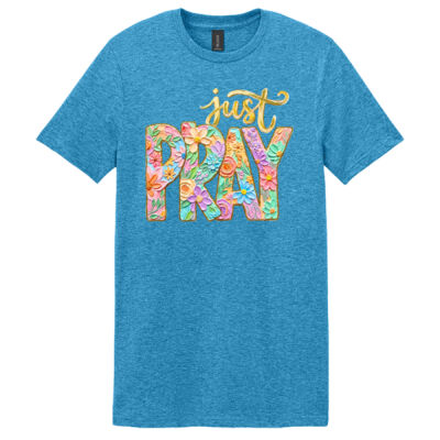 Just Pray T10-014 - Adult Softstyle ® T Shirt Thumbnail